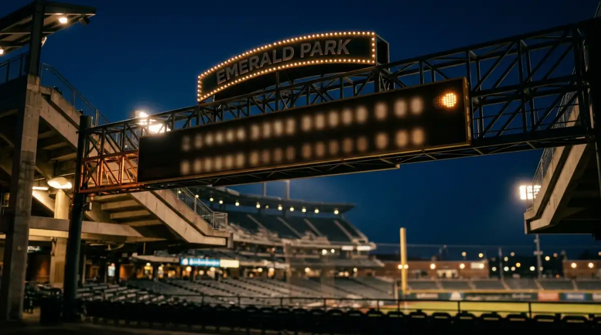 Anzeigetafel eines MLB-Spiels mit Inning-Stand und Spielverlauf als Live-Wett-Grundlage